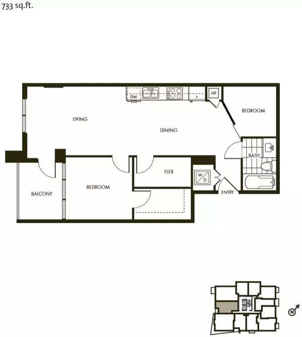 Vancouver, BC V6Z 1Z7,1009 Harwood Street #509