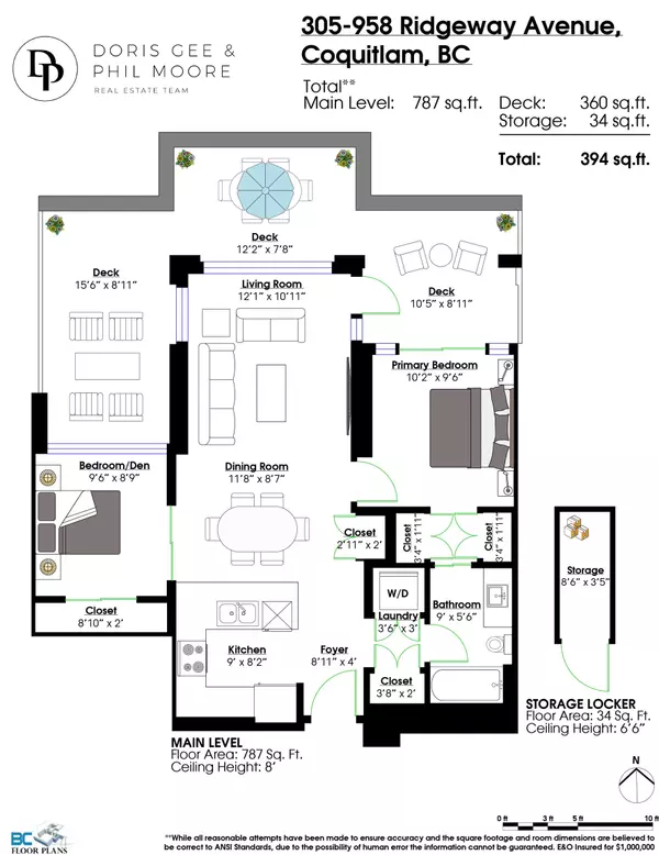 Coquitlam, BC V3K 0C5,958 Ridgeway AVE #305