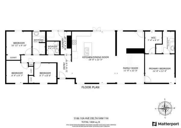 Delta, BC V4M 1Y4,5186 10a AVE