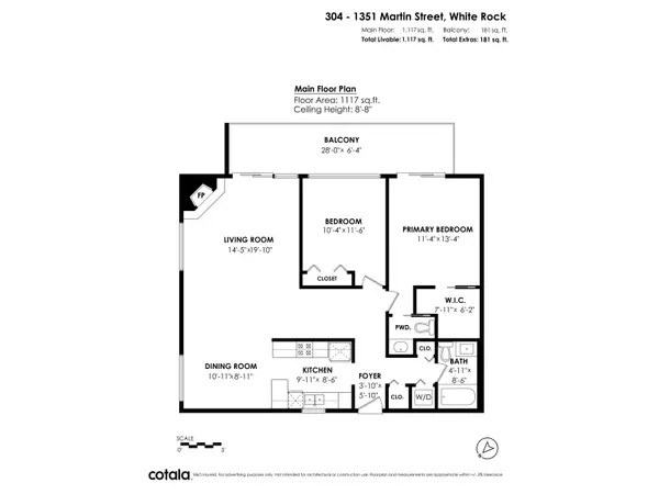 White Rock, BC V4B 3W6,1351 Martin ST ##304