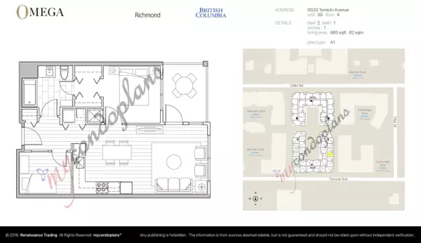 Richmond, BC V6X 0L4,9333 Tomicki AVE #430