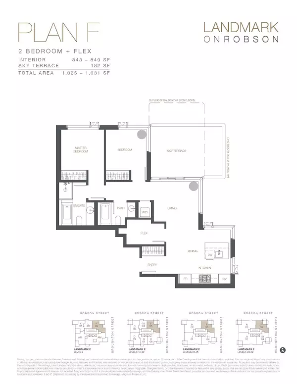 Vancouver, BC V6G 0E6,1408 Robson ST #1605