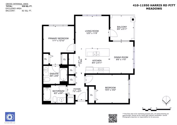 Pitt Meadows, BC V3Y 0B7,11950 Harris RD #410