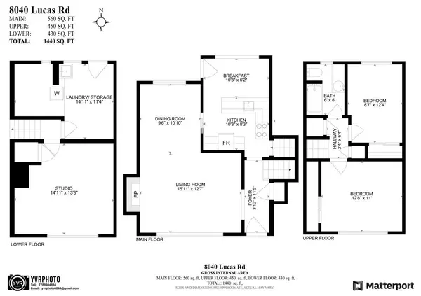 Richmond, BC V6Y 1G3,8020 Lucas RD