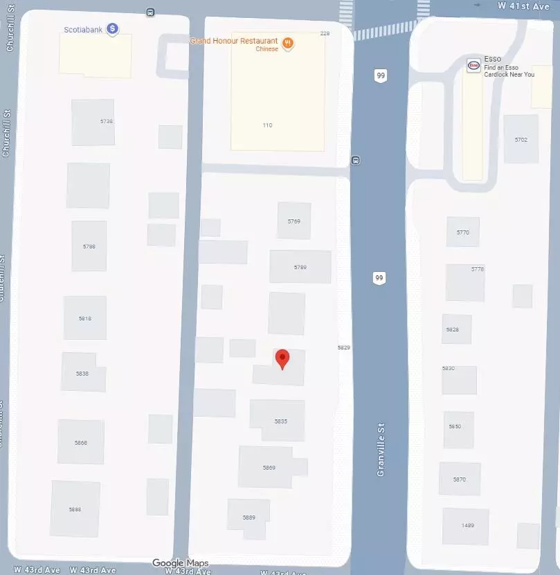 Vancouver, BC V6M 3C8,5829 Granville ST