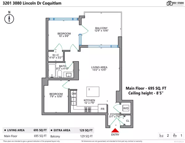 Coquitlam, BC V3B 0L9,3080 Lincoln AVE #3201