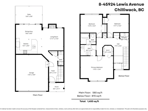 Chilliwack, BC V2P 3C2,45932 Lewis AVE #8