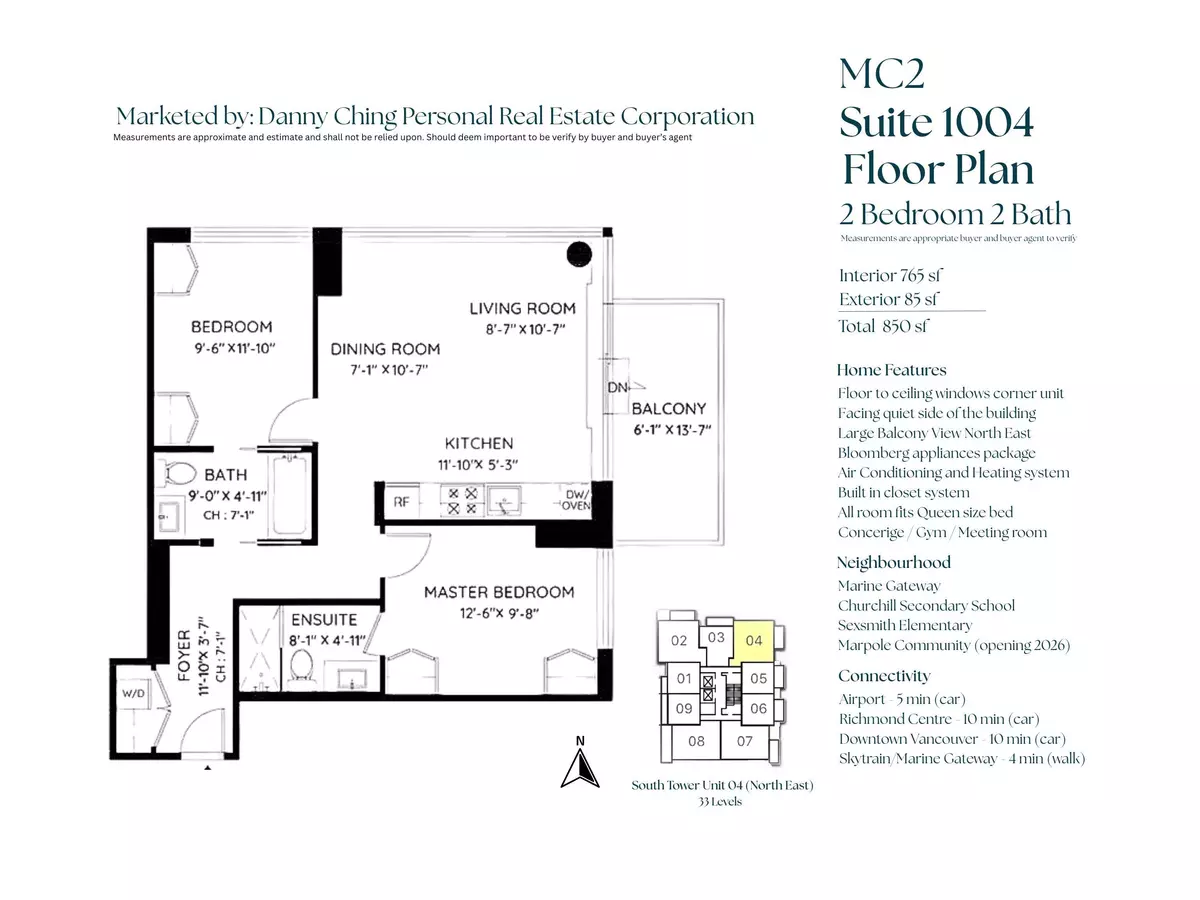 Vancouver, BC V5X 0E2,8131 Nunavut LN #1004