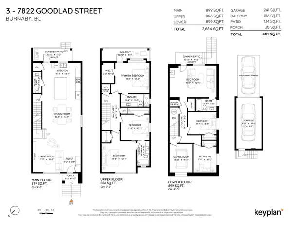 Burnaby, BC V5E 2H6,7822 Goodlad ST #3