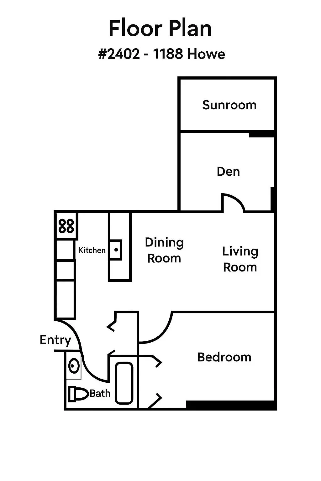 Vancouver, BC V6Z 2S8,1188 Howe ST #2402