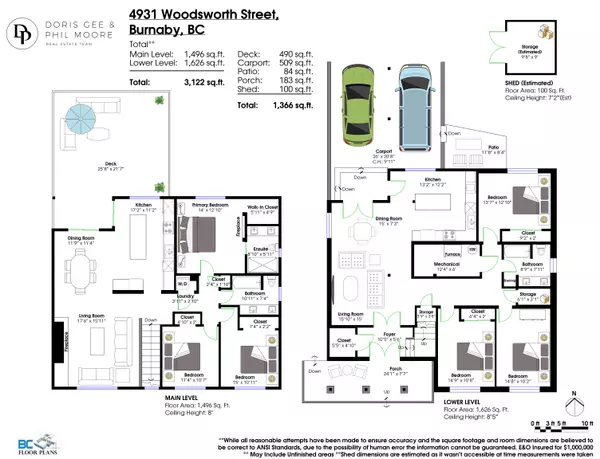 Burnaby, BC V5G 1S3,4931 Woodsworth ST