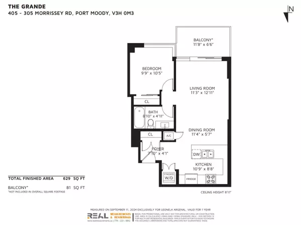 Port Moody, BC V3H 0M3,305 Morrissey RD #405