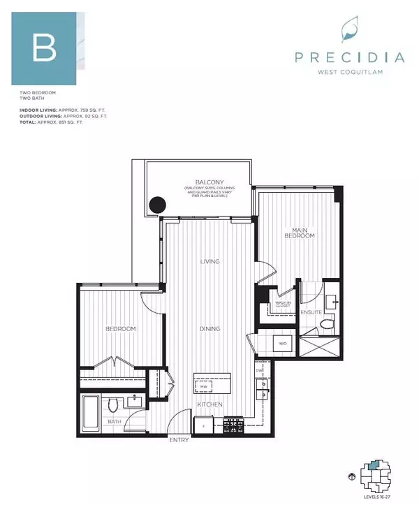 Coquitlam, BC V3J 0N7,699 Whiting WAY #1702