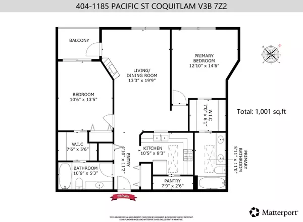 Coquitlam, BC V3B 7Z2,1185 Pacific ST #404
