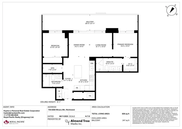 Richmond, BC V6Y 0N2,6500 Minoru BLVD #744