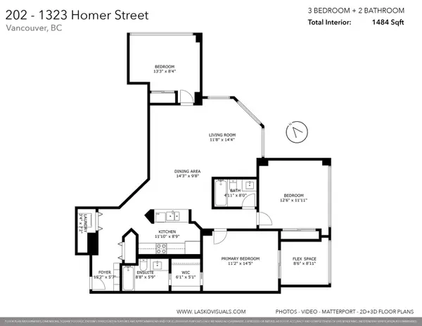 Vancouver, BC V6B 5T1,1323 Homer ST #202