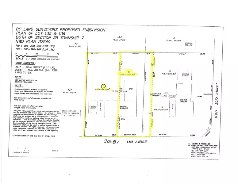 Lot D 44 AVE, Langley, BC V3A 3E5