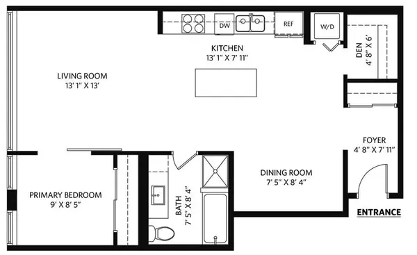 Vancouver, BC V6E 4V3,1333 W Georgia ST #615