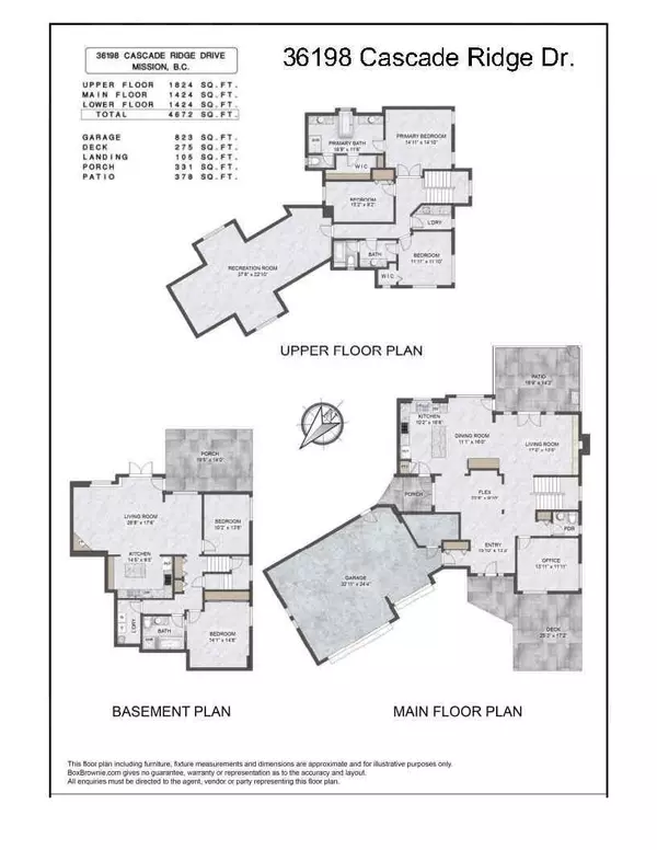 Mission, BC V2V 7G9,36198 Cascade Ridge DR