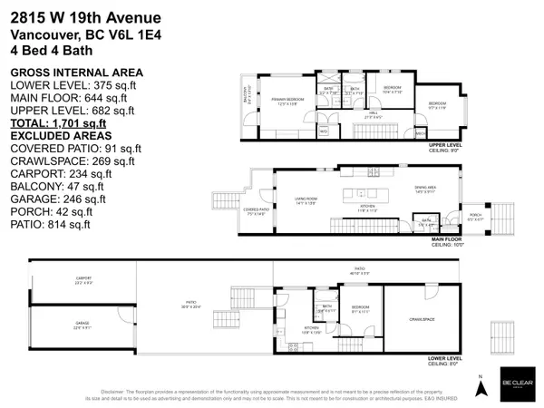 Vancouver, BC V6L 1E4,2815 W 19th AVE