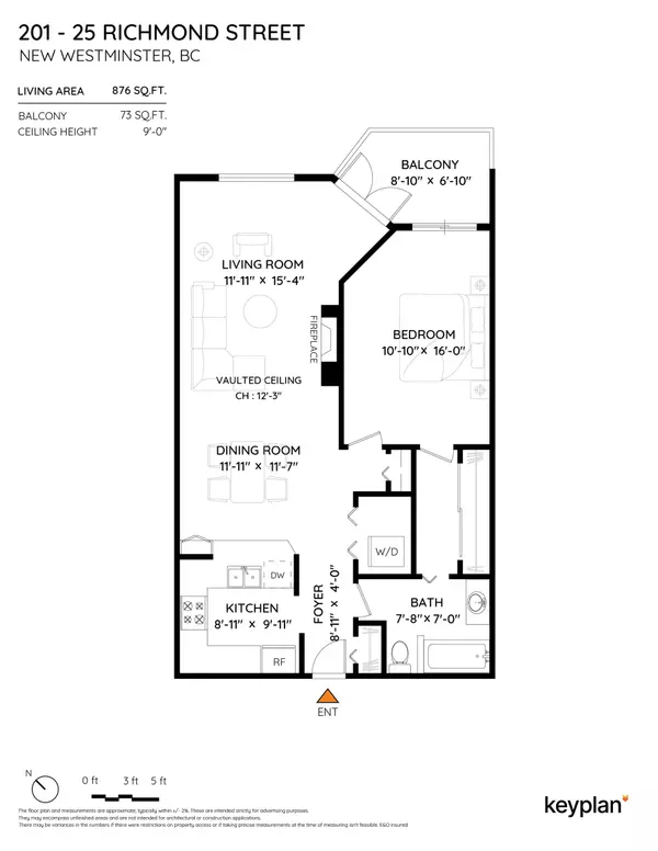 New Westminster, BC V3L 5P9,25 Richmond ST #201