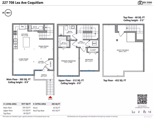 Coquitlam, BC V3J 4H5,708 Lea AVE #227