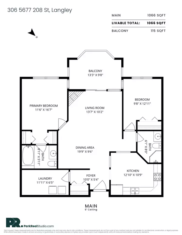 Langley, BC V3A 8J5,5677 208 ST #306