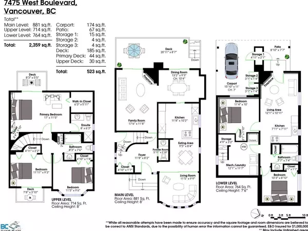 Vancouver, BC V6P 5S2,7475 West Boulevard