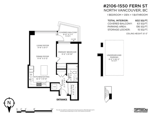 North Vancouver, BC V7J 0A9,1550 Fern ST #2106