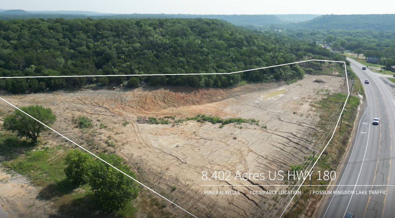 Mineral Wells, TX 76067,8.402 ac W US Hwy 180 HWY