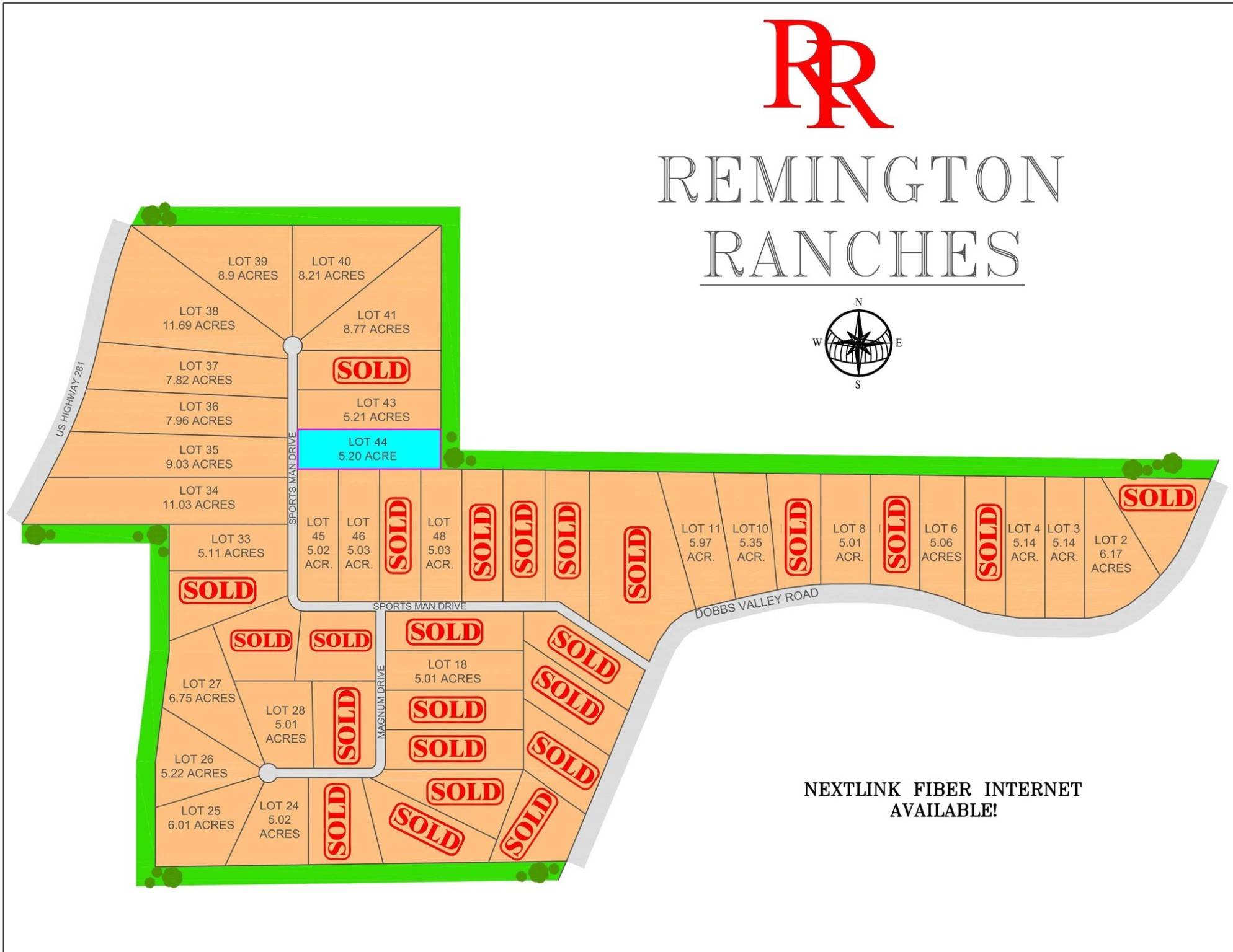 Lot 44 Sportsman DR, Santo, TX 76067