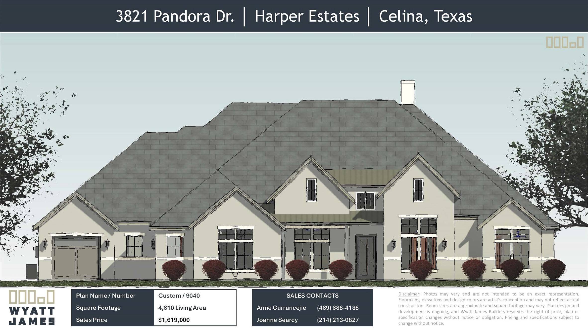 Celina, TX 75009,3821 Pandora DR