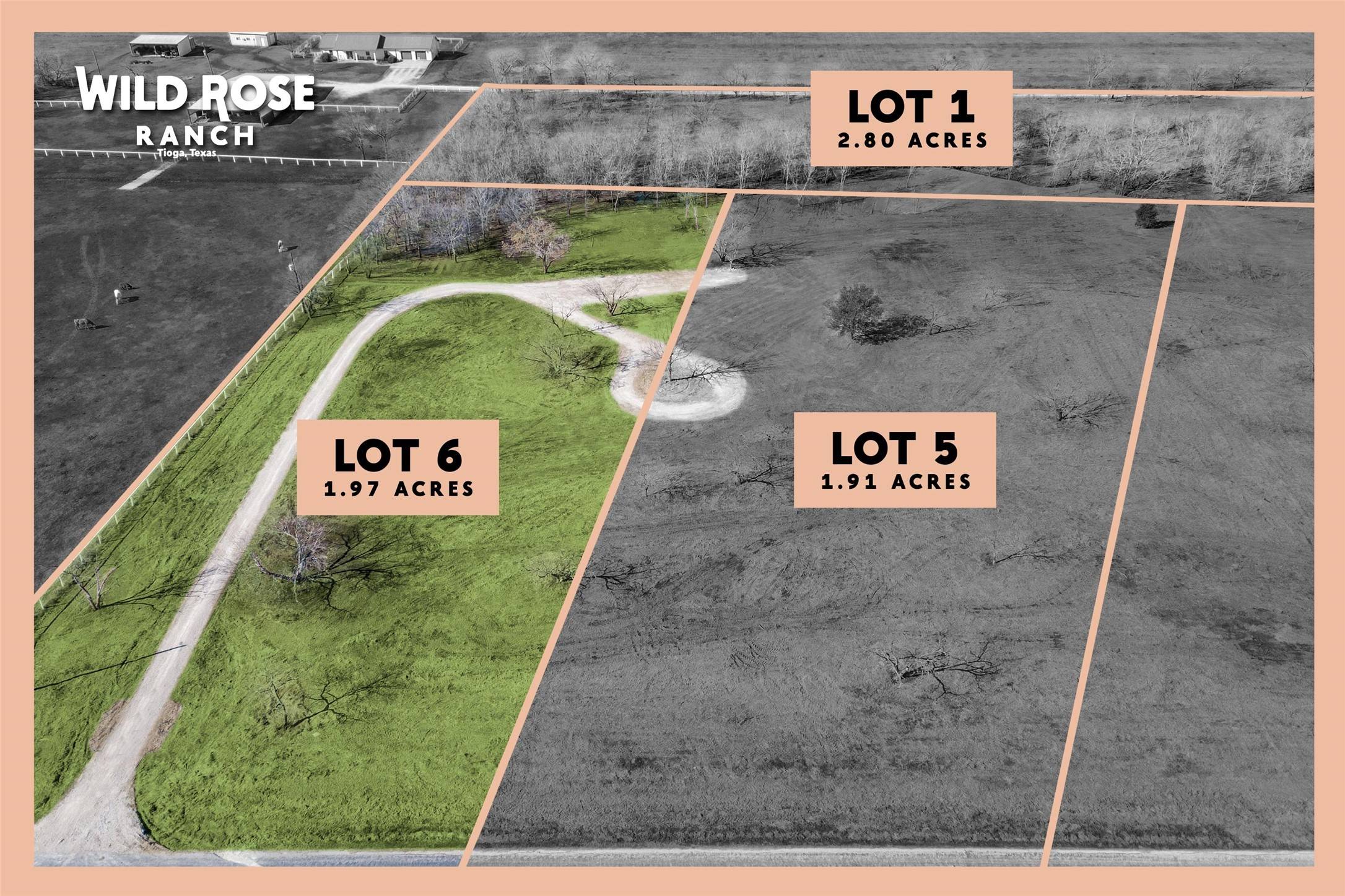 Tioga, TX 76271,Lot 5 - 1.91 Acres Calk RD