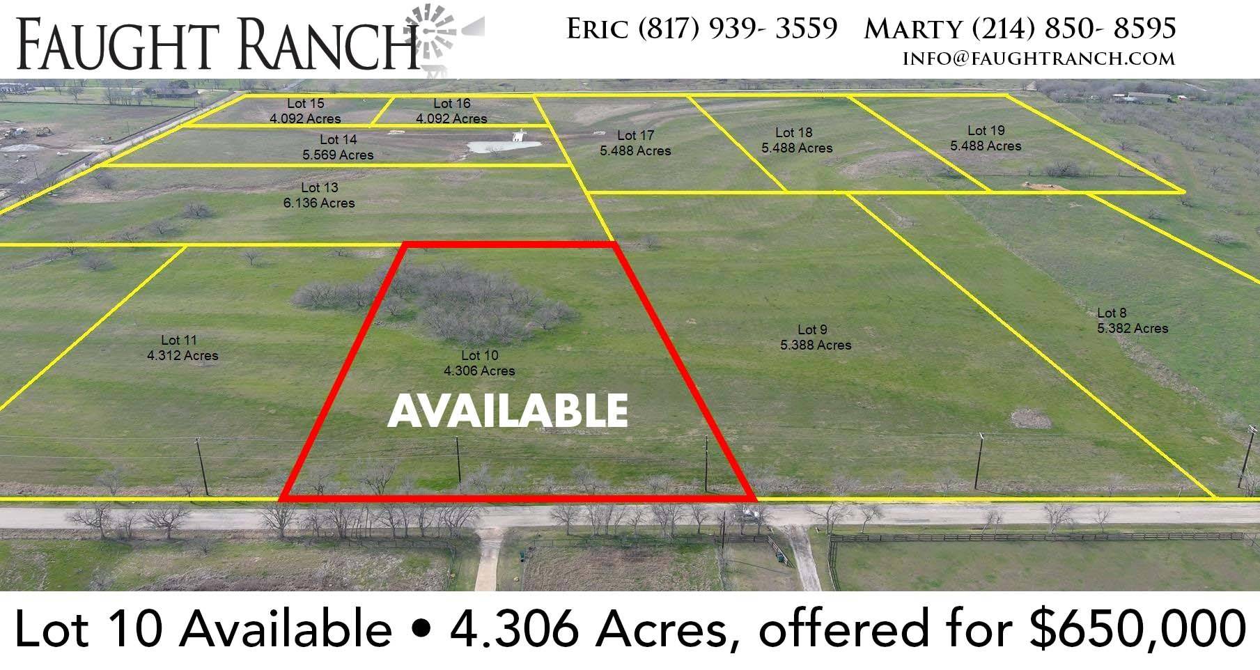 Lot 10 Faught Road RD, Northlake, TX 76226