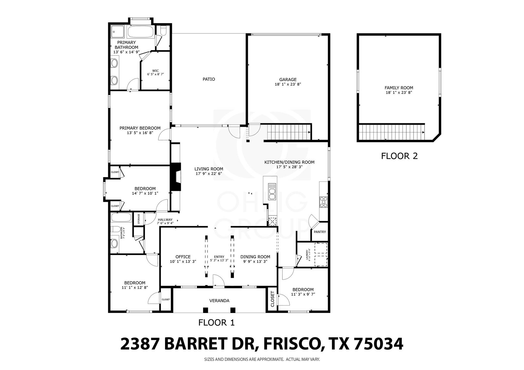 Frisco, TX 75033,2387 Barret DR