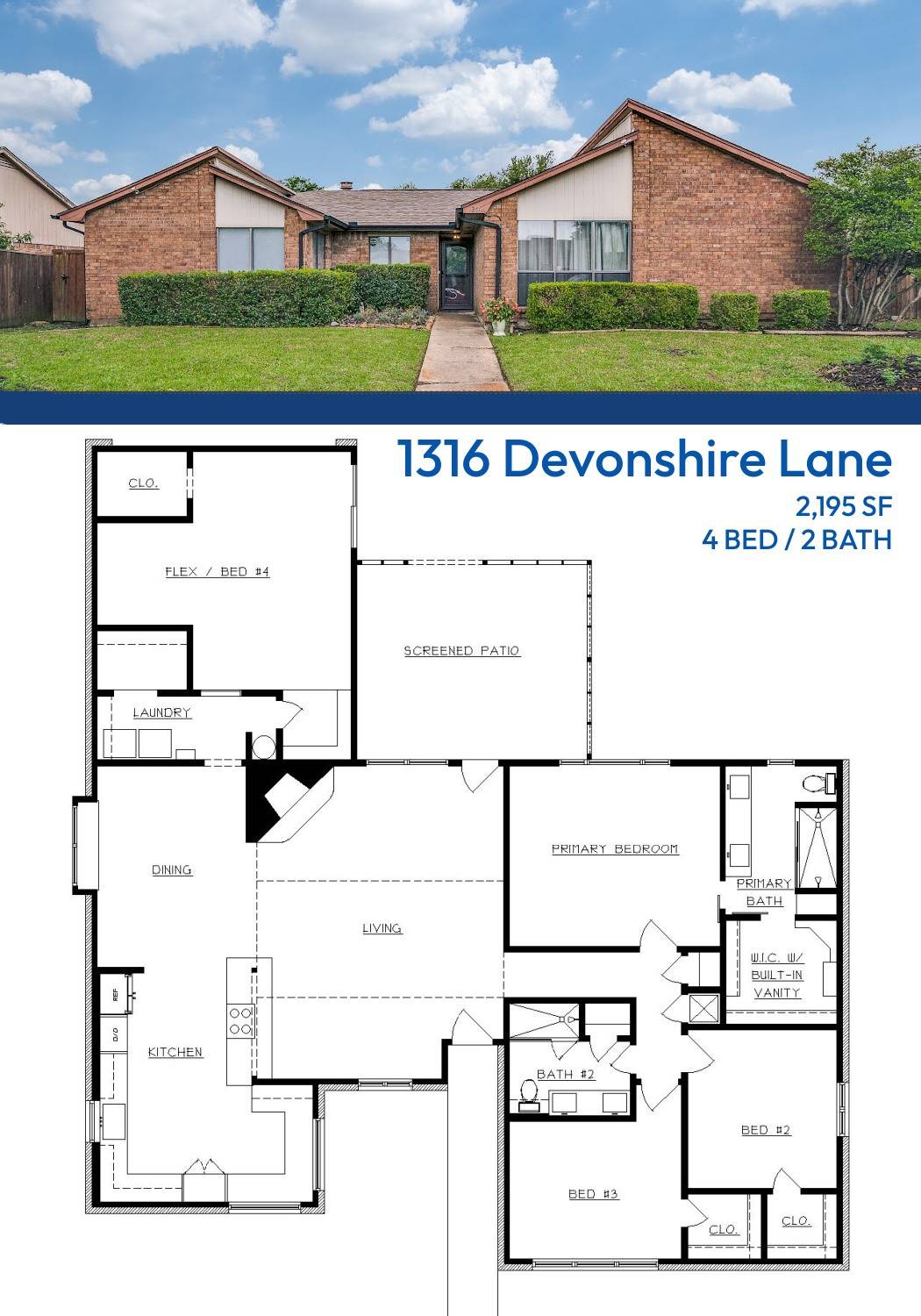 Mesquite, TX 75150,1316 Devonshire LN