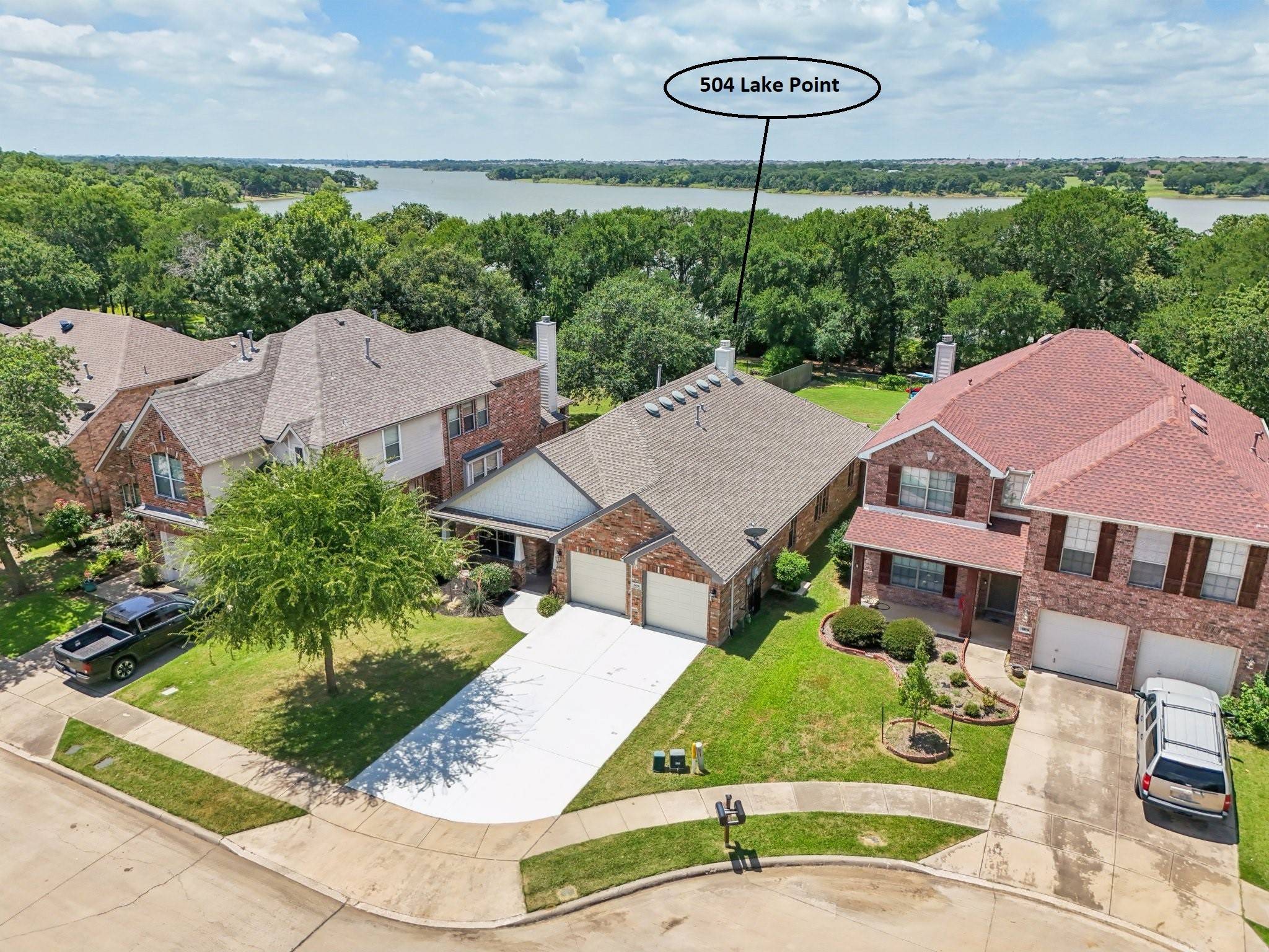 504 Lake Point DR, Little Elm, TX 75068