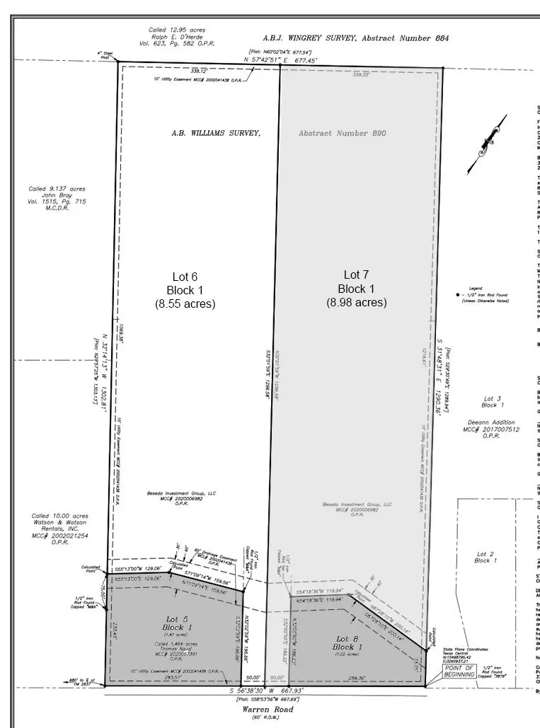 Lorena, TX 76655,TBD Warren RD