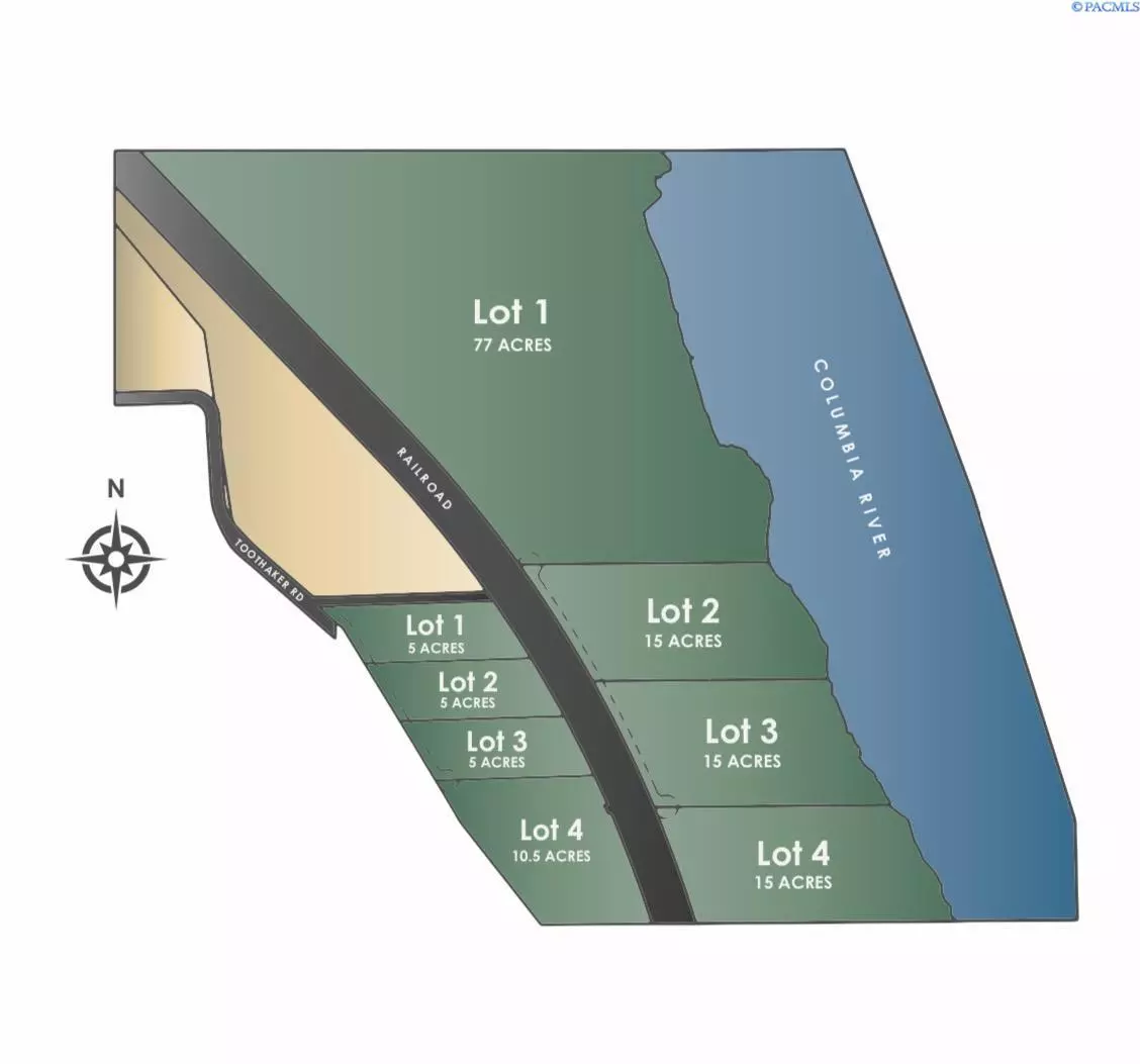 Finley, WA 99337,TBD, Lot 1 Toothaker Road
