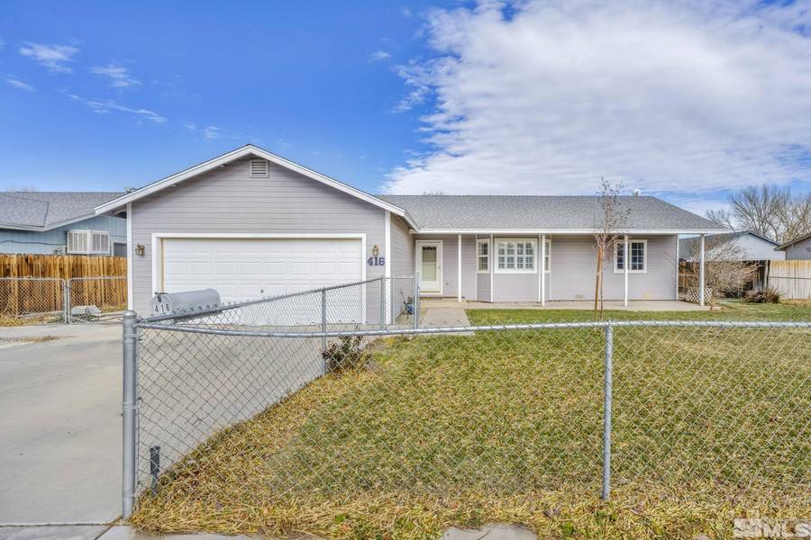 416 Paul AVE, Yerington, NV 89447