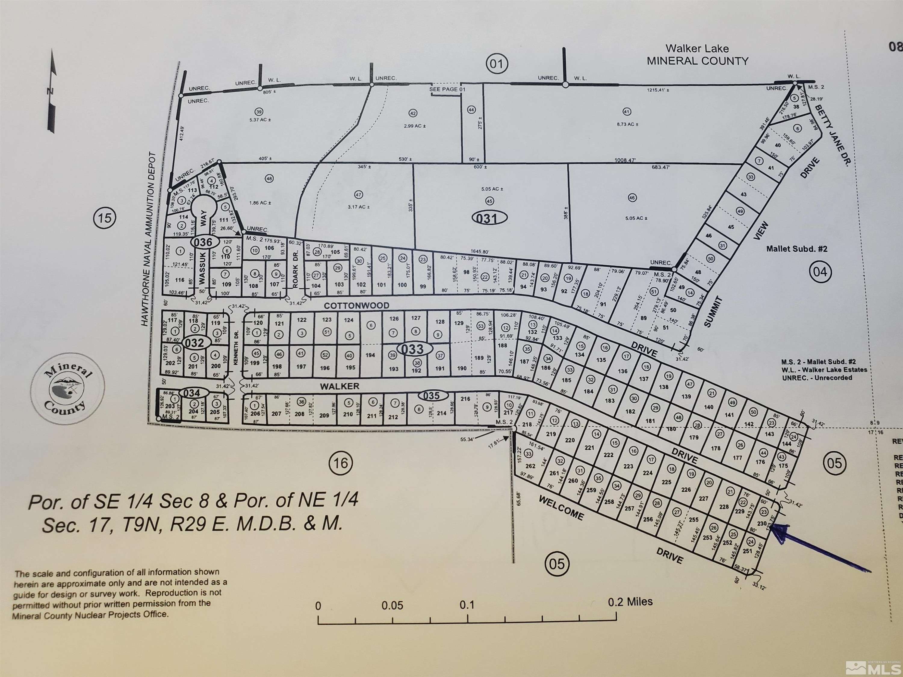 508 Walker DR Drive, Walker Lake, NV 89415