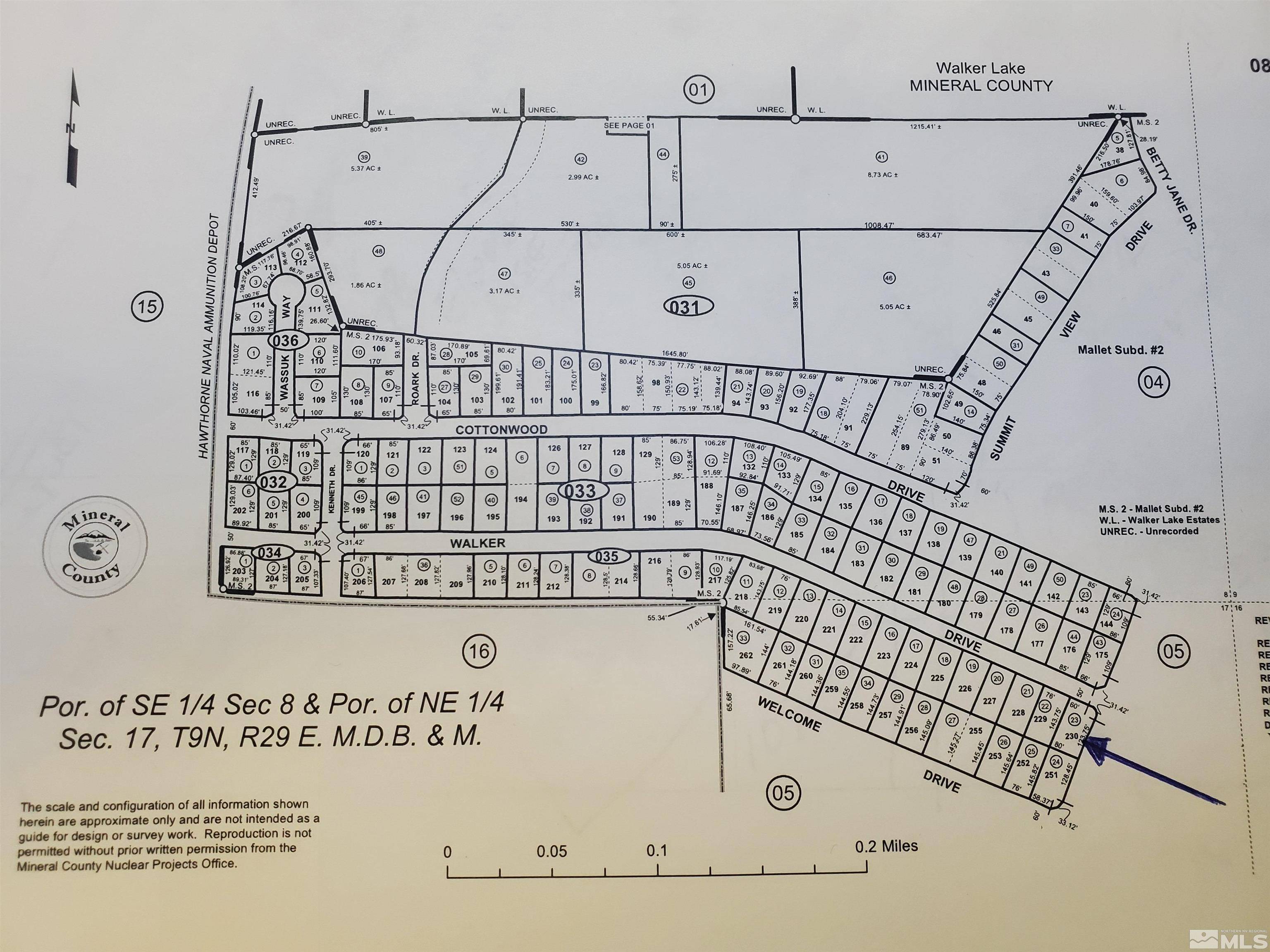 508 Walker DR Drive, Walker Lake, NV 89415