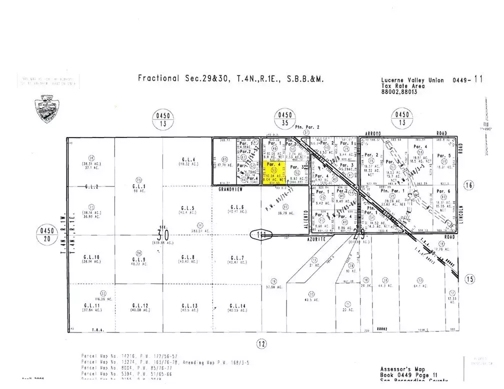 Lucerne Valley, CA 92356,0 Grandview
