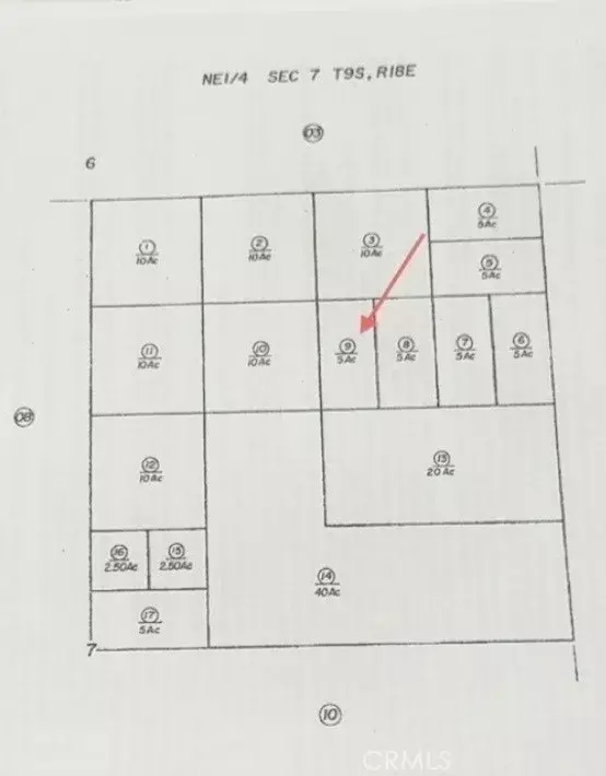 0 W2 OF SW4 OF NE4 OF NE4 SEC 7 9-18 5AC, Winterhaven, CA 92283