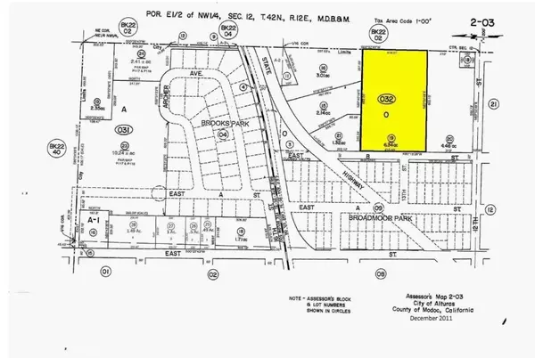 Alturas, CA 91601,0 N East B