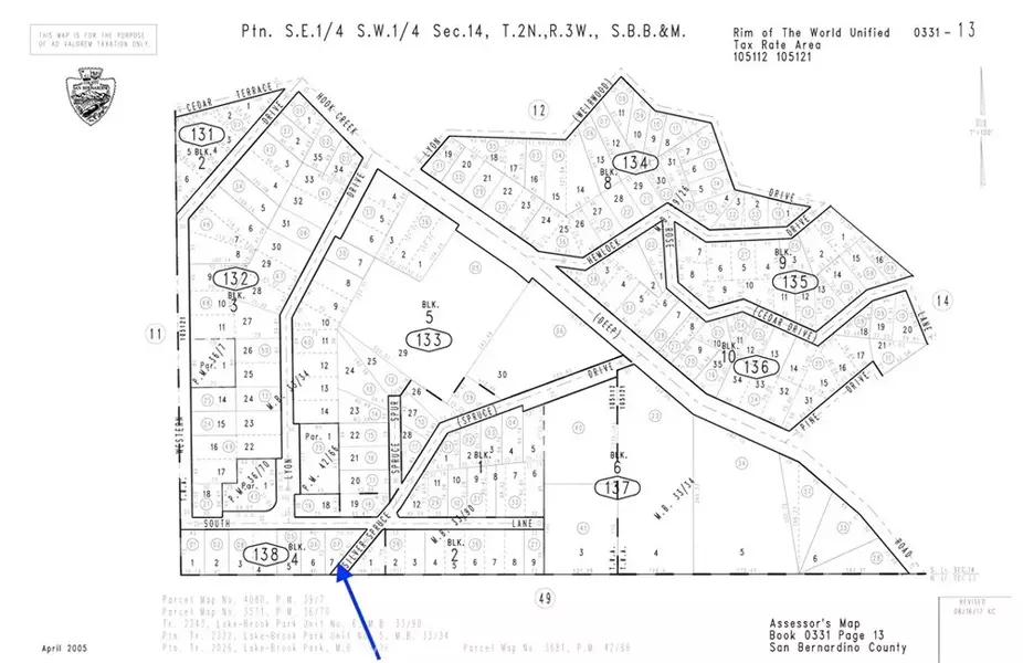 7 Lot 7 South, Cedar Glen, CA 92321