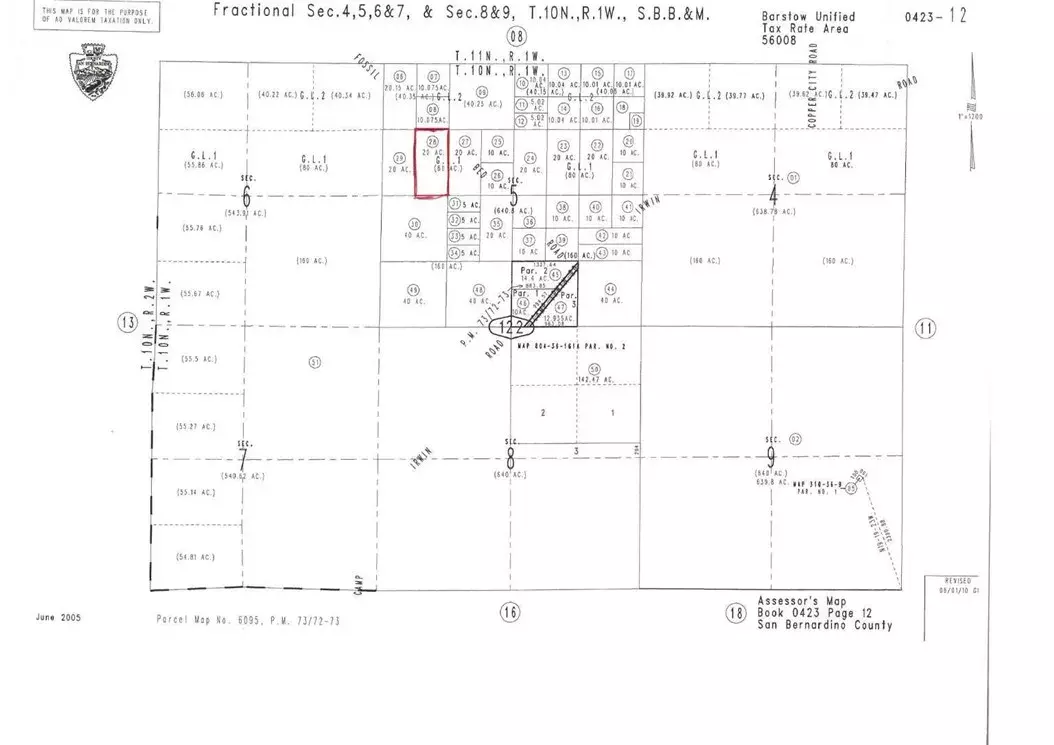 Barstow, CA 92311,28 Fossil Bed