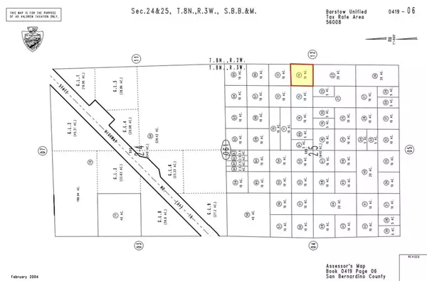 0 Stoddard Mountain, Barstow, CA 92311