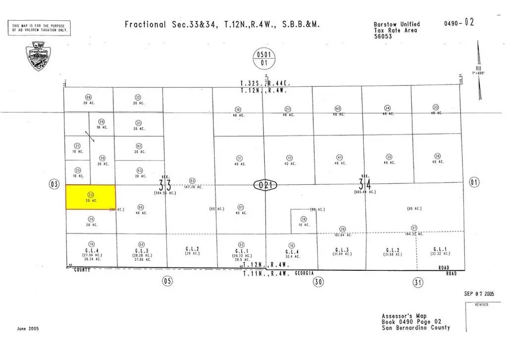 490021 Lockhart Ranch, Hinkley, CA 92347