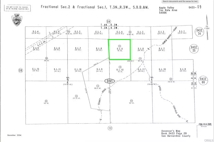0 Bowen Ranch, Apple Valley, CA 92308